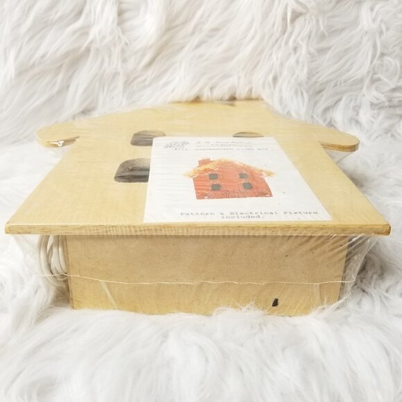 Gingerbread Light Box Unfinished Holiday Christmas - Picture 6 of 6